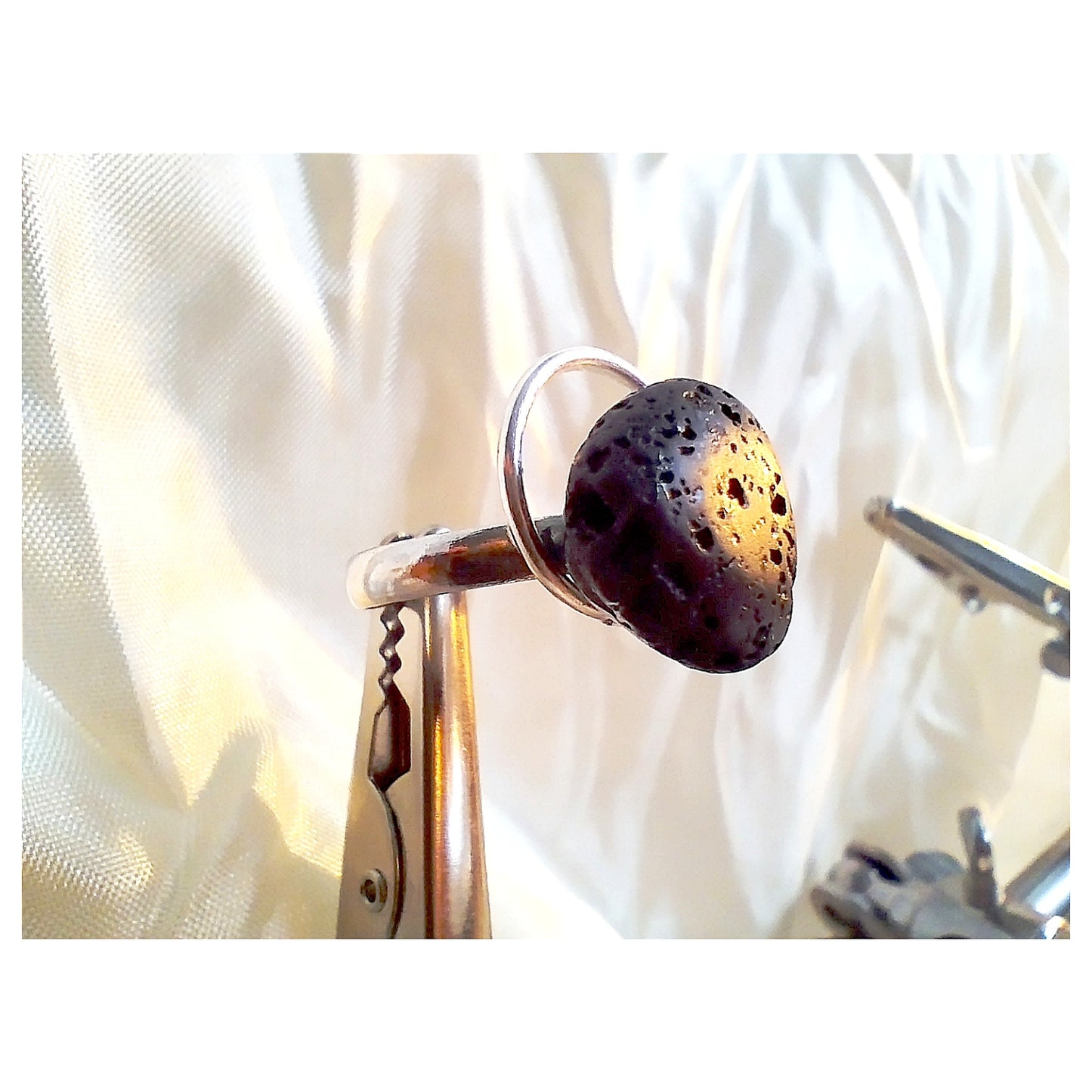 Lava Stone Ring