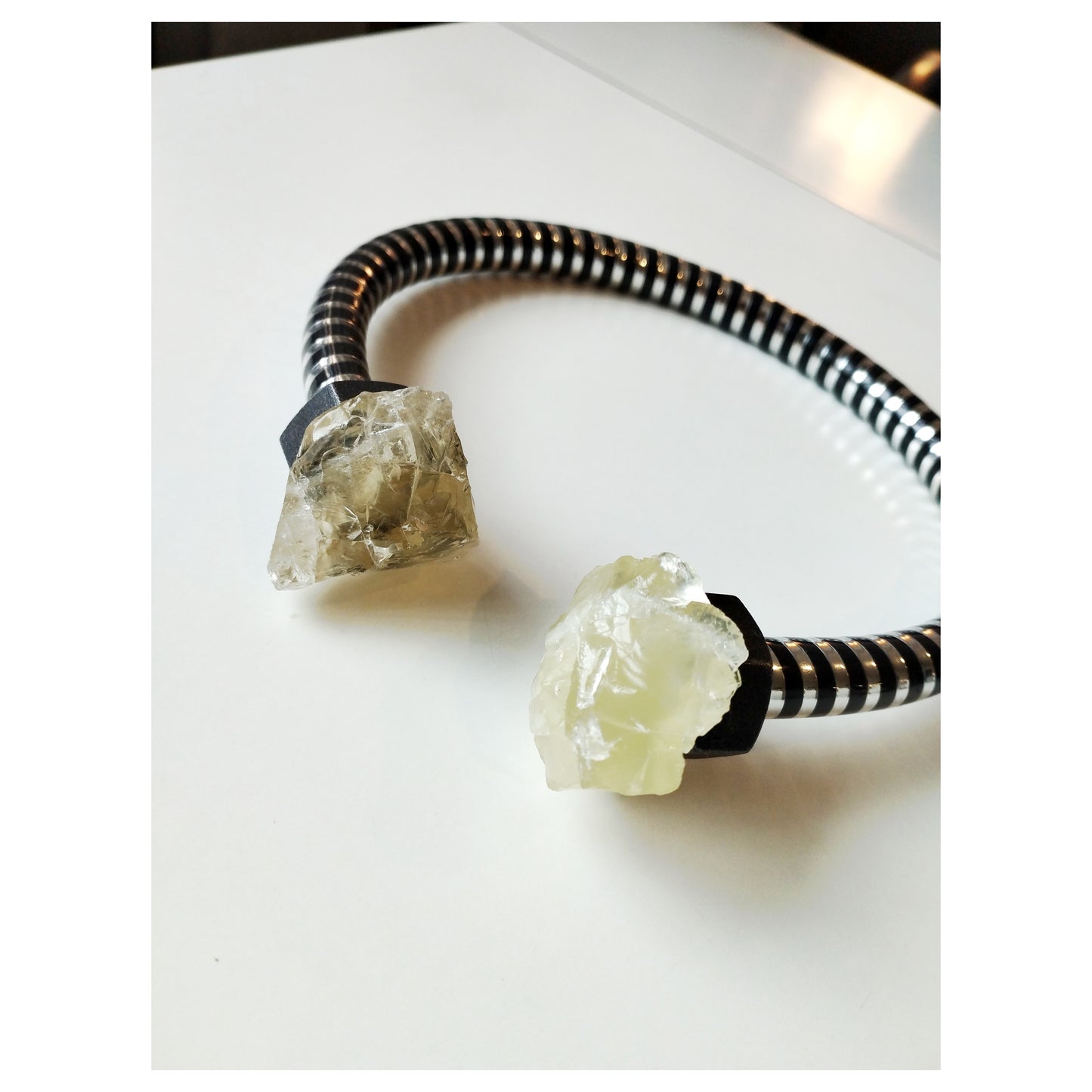 The Plumber V / Raw Yellow Calcite