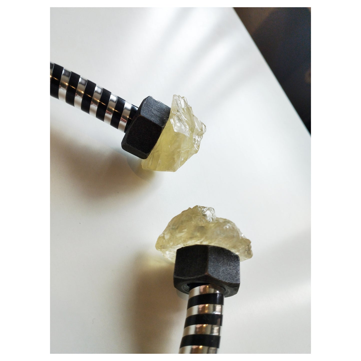 The Plumber V / Raw Yellow Calcite