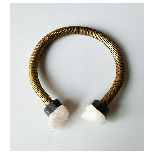 The Plumber VI / Raw Pink Calcite
