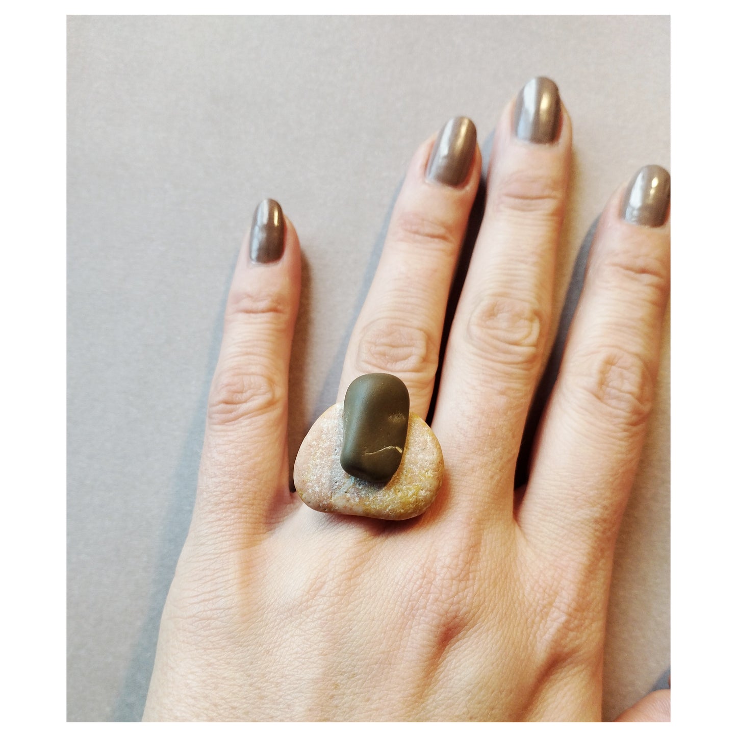 Pebbles Ring / Cat paw