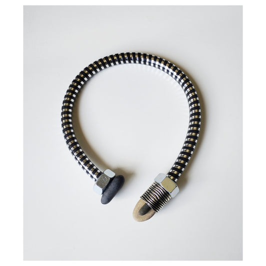 The Plumber VII / Icelandic Lava Stone + Pebbles