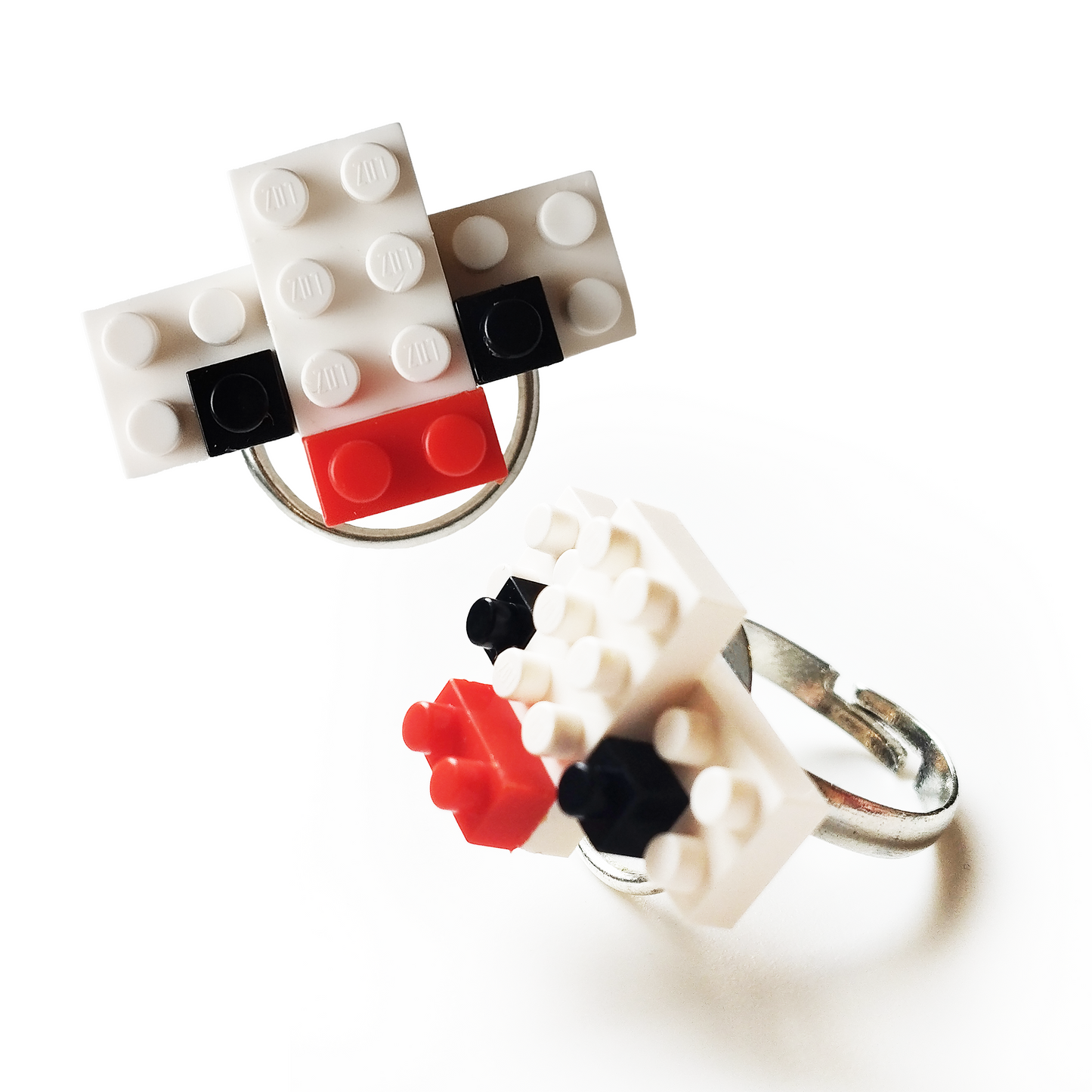 Nano Lego Cow-Dog-Pig Ring